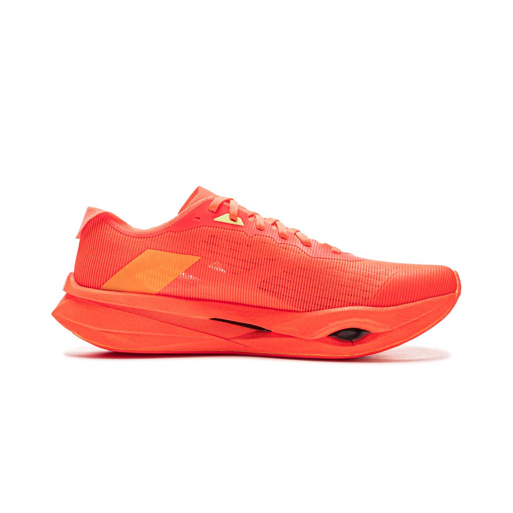 Li Ning Zhi Feng Pro Technology Full Palm Carbon Plate Marathon Training Shoes Unisex Running Shoes Fluorescent-Fruit-Red ARPV017-4