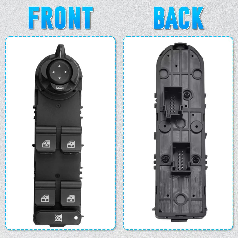 Front Left Electric Window Lift Control Switch With /Without Folding For Alfa Romeo Giulietta 940 2010-2020 156106392,156093398