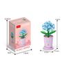 Creative Flower Building Blocks Simulation Bouquet Potted Building Bricks Toys For Home Decoration
