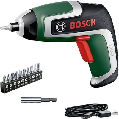 Беспроводная отвертка Bosch IXO 7 с 10 насадками и ящиком для хранения