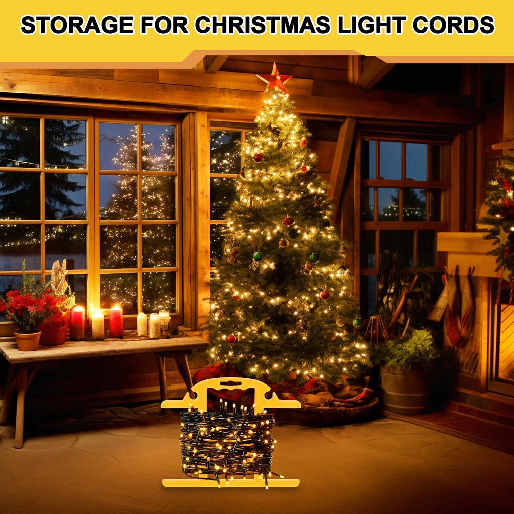 4 шт. Прочный желтый H-образный органайзер-катушка для удлинителя, портативный держатель для кабеля, намотка для удлинителя Для в