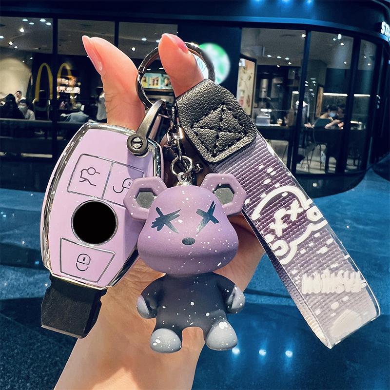 Чехол для автомобильного ключа из ТПУ, защитный чехол для Mercedes Benz ABCESG CLS GLA GLK GLE GLS Class AMG W204 W176 W205 W212 W222 X167