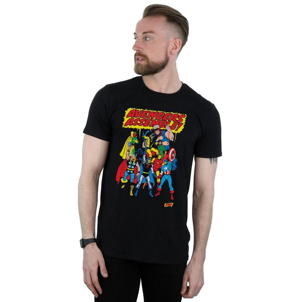 Marvel Comics Mens Avengers Assemble T-Shirt