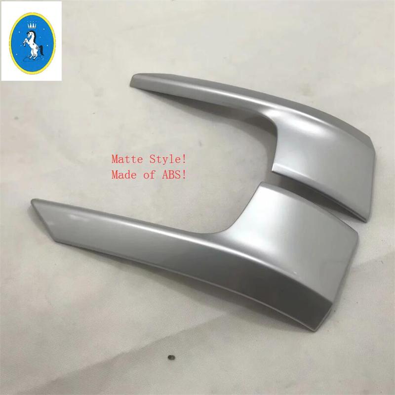 Yimaautotrims Аксессуары Для Volkswagen T-Roc T Roc 2018 - Комплект Накладок на Передние Противотуманные Фары Нижний Уголок Бампера Защитный