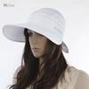 Summer Fashion Korean Style Bowknot Big Visor Cap Color Matching Beach Sun Hat