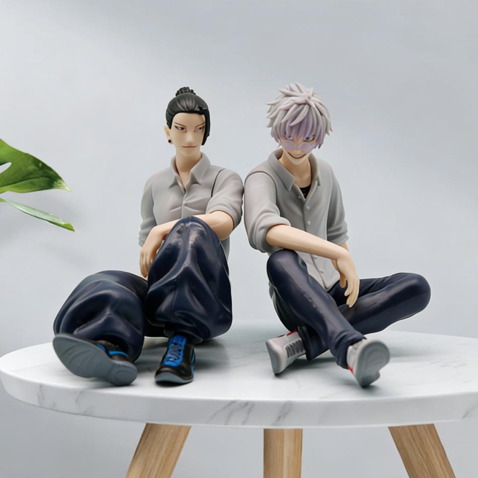 Новые Горячие Фигурки Действия Jujutsu Kaisen Сатору Годжо Артикулированная Модель Сугуру Гэто Статуя Мегуми Фусигуро ПВХ Коллекционные Игрушки