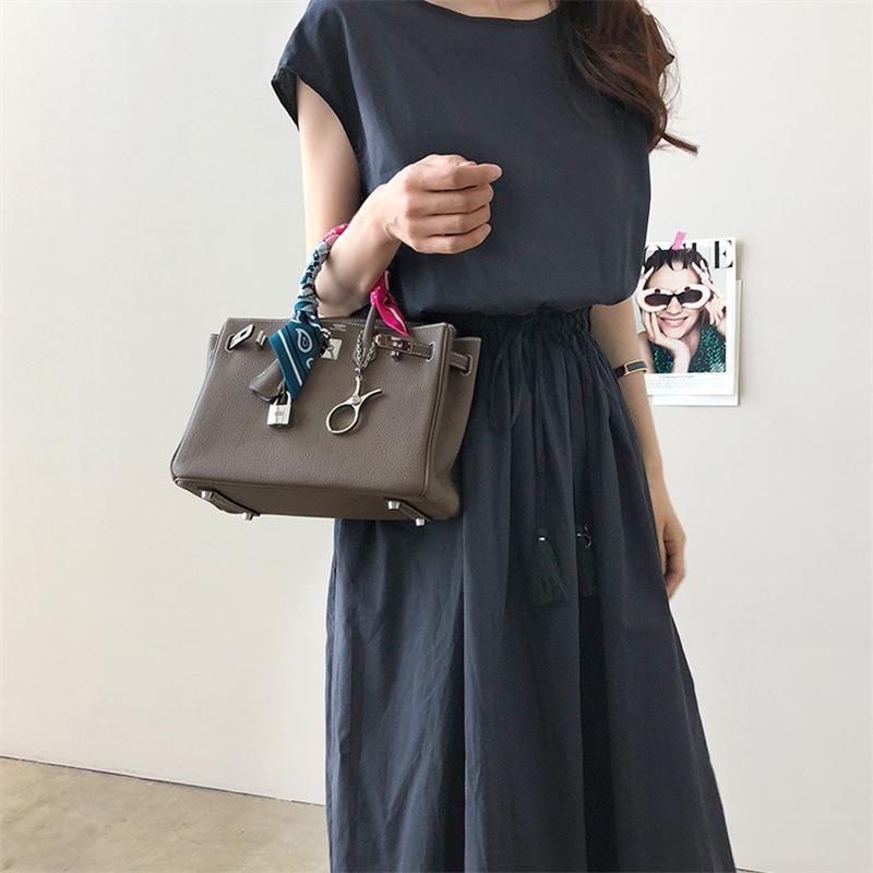 Большая юбка летнее платье свободного покроя из хлопка и льна большого размера