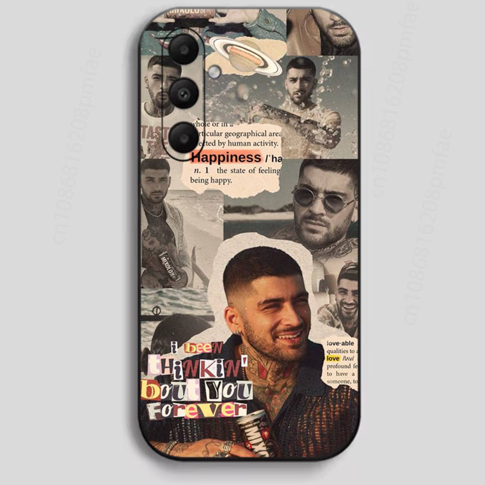 Чехол для телефона Singer Z-Zayn M-Malik для Samsung Galaxy A73,23,53,33,24,72,22,52,32,54,A34 Мягкая накладка