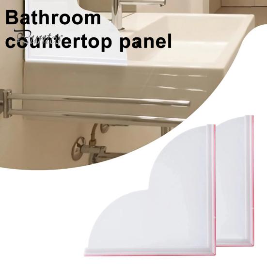 1/2 шт. Защита от брызг для душа с нескользящей силиконовой основой, водонепроницаемая самоклеящаяся, для ванной комнаты, раковины, ванны, угловая акриловая защита от воды для душа