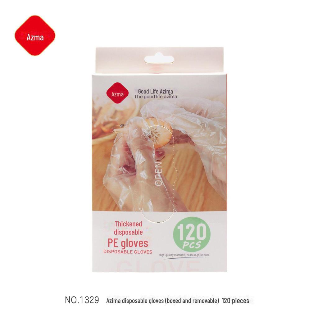 Упакованные одноразовые пищевые перчатки, 100 шт. в упаковке - утолщенные для защиты от поедания омаров