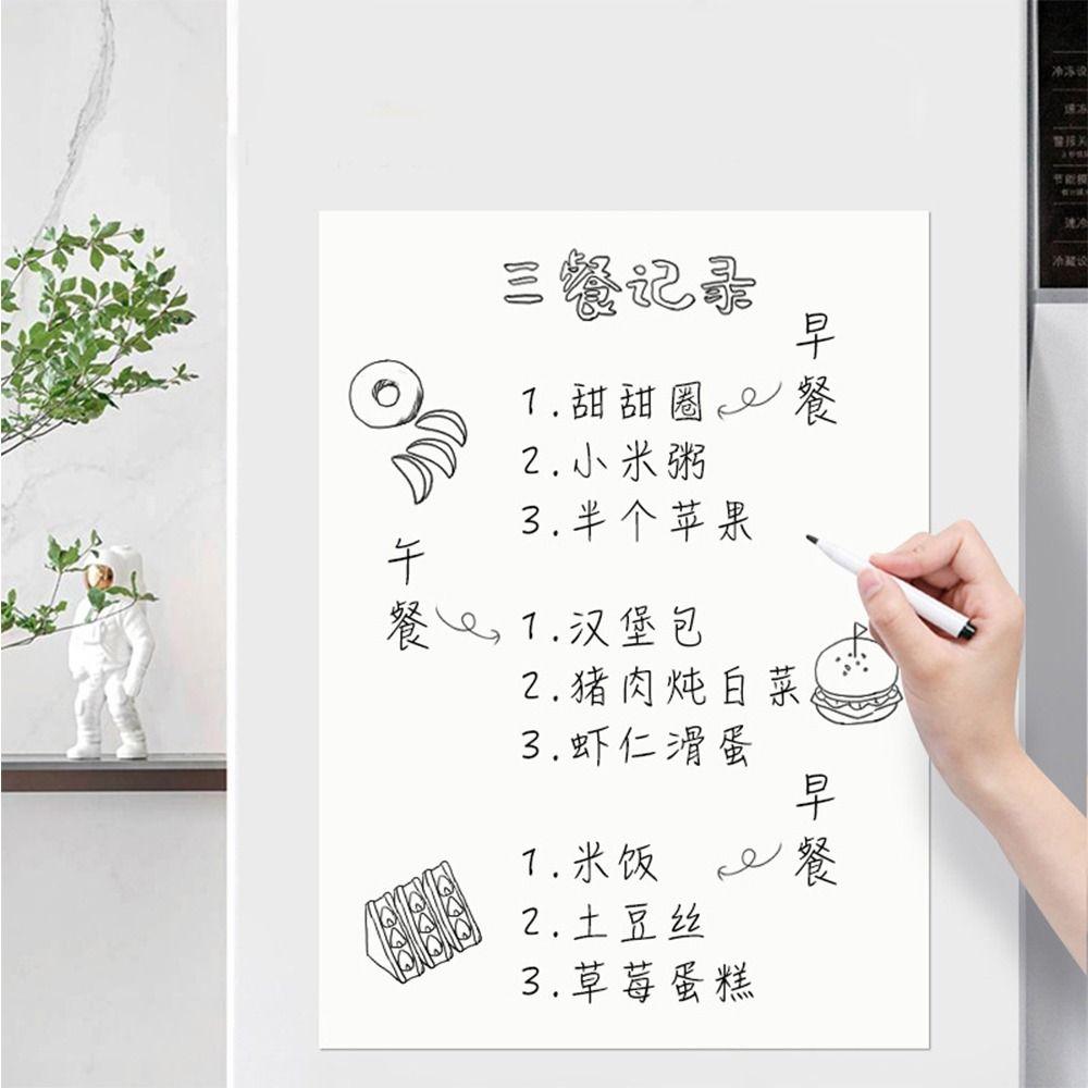 Writing Drawing Graffiti Doodle A3A4A5 Soft Magnetic Whiteboard  Household