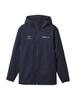 DESCENTE HEATNAVI Soft Shell Back Logo Full Zip Hoodie NV L