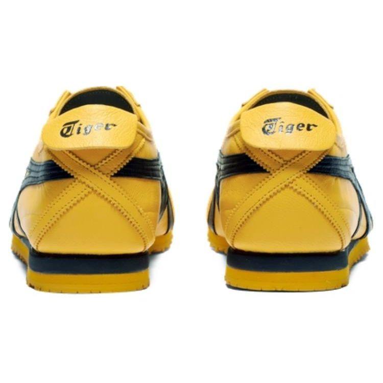 ONITSUKA TIGER Mexico 66 SD Kill Bill - Желтая подошва 2024 Унисекс Кроссовки Черный 1183A872-752