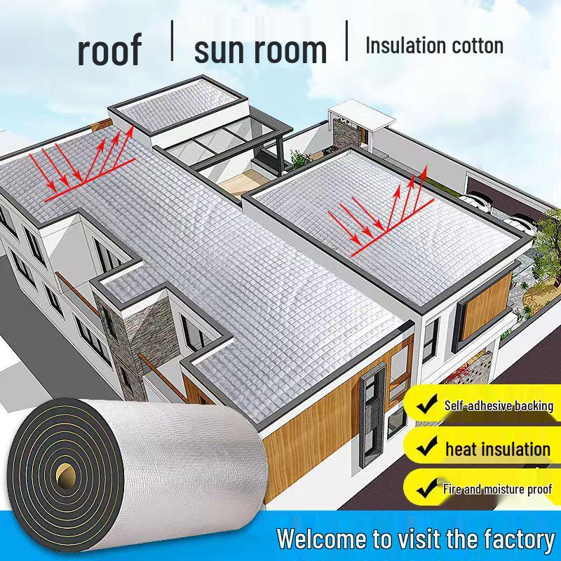 150x50cm Self-Adhesive Aluminum Foil Sound & Heat Insulation for Car Chassis, Doors & Engine Hoods