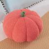 Вязаная плюшевая подушка-тыква для гостиной и офиса