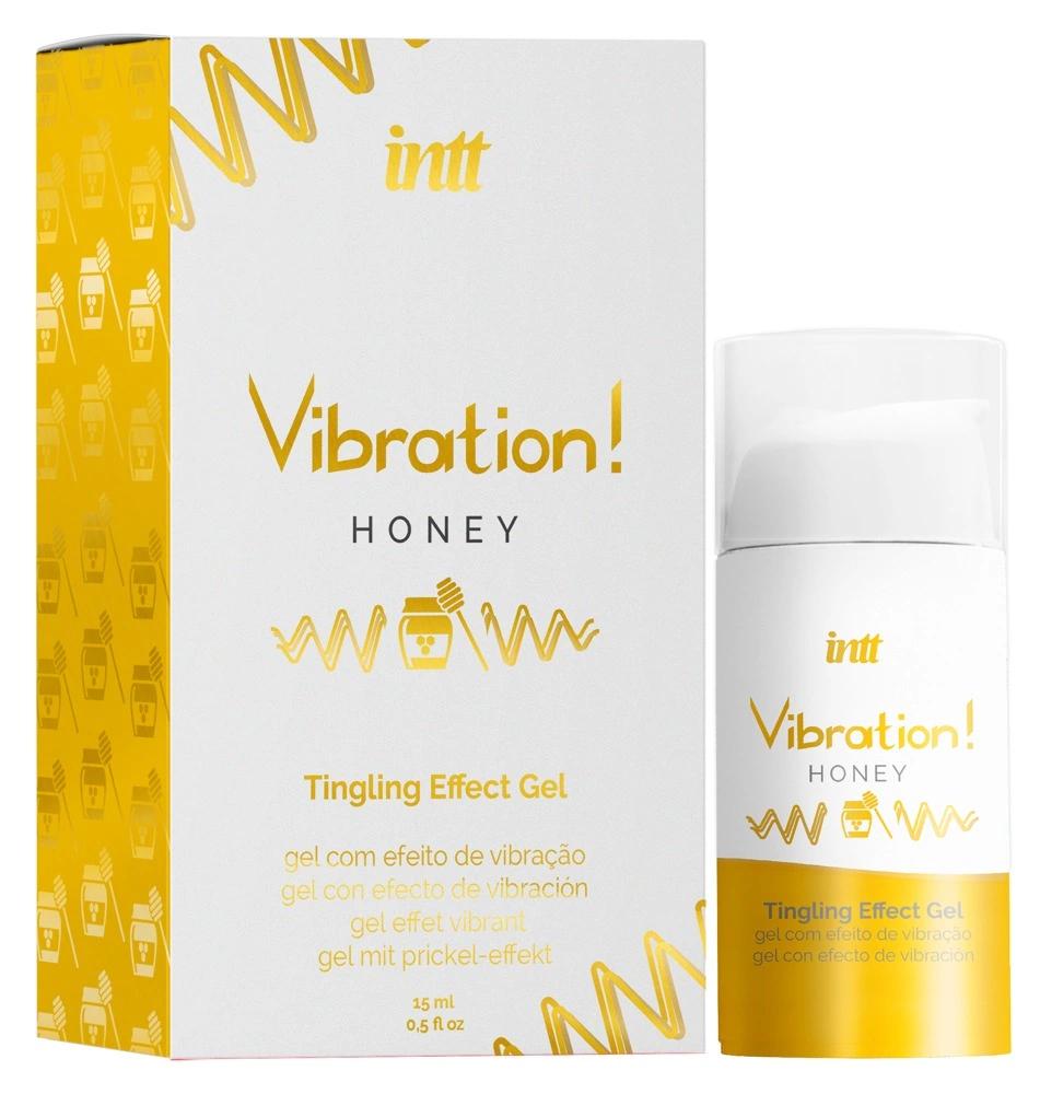 INTT - Honey Vibrating Gel with Tingling Effect 15 ml