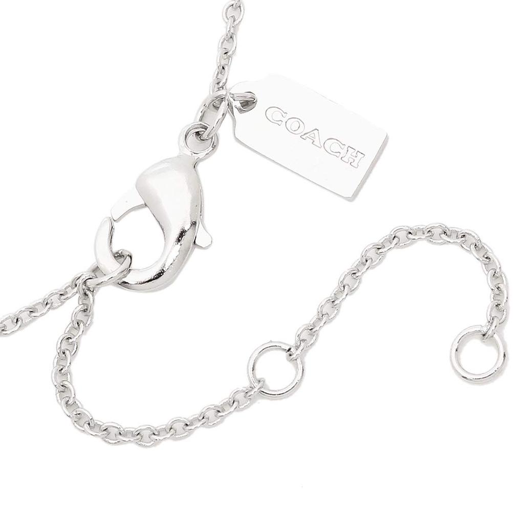 Аутлет ожерелье аксессуар кулон 91433 серебро [Coach] женский (1) [Элемент]