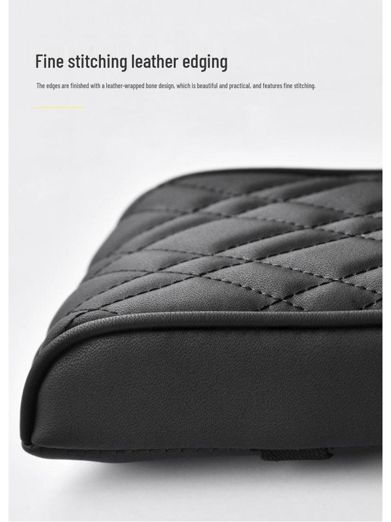 Universal Car Armrest Box Pads: 10-15cm Wide, All-Season Console Protection & Heightening