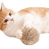 1-5 шт. Пушистый шарик из кроличьего меха Игрушка для кошек Мягкая плюшевая легкая пушистая интерактивная игрушка для кошек для пинания игры в помещении Моющаяся Зайчик Пинки