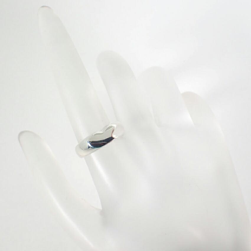 [Used] TIFFANY/Tiffany/SV925/Signet Heart/Ring/Size 10.5/g455-22