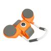 Автоматический abdominal roller с таймером, оранжевый, с двойным колесом, для домашних спортзалов