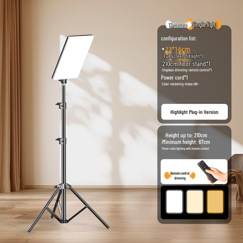 Pro Stream & Photography LED Soft Light for Indoor Video & Beauty Shots
