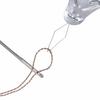 Stitch Easy Threader Insertion Tool Silver Color Threader Stitch Tools Needle-threader Wire Leader