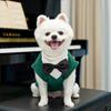 Зимний свитер для питомца Флисовый смокинг для собаки Теплая официальная одежда Жилет-блейзер для собаки Удобный фрак для собаки Выставка домашних животных