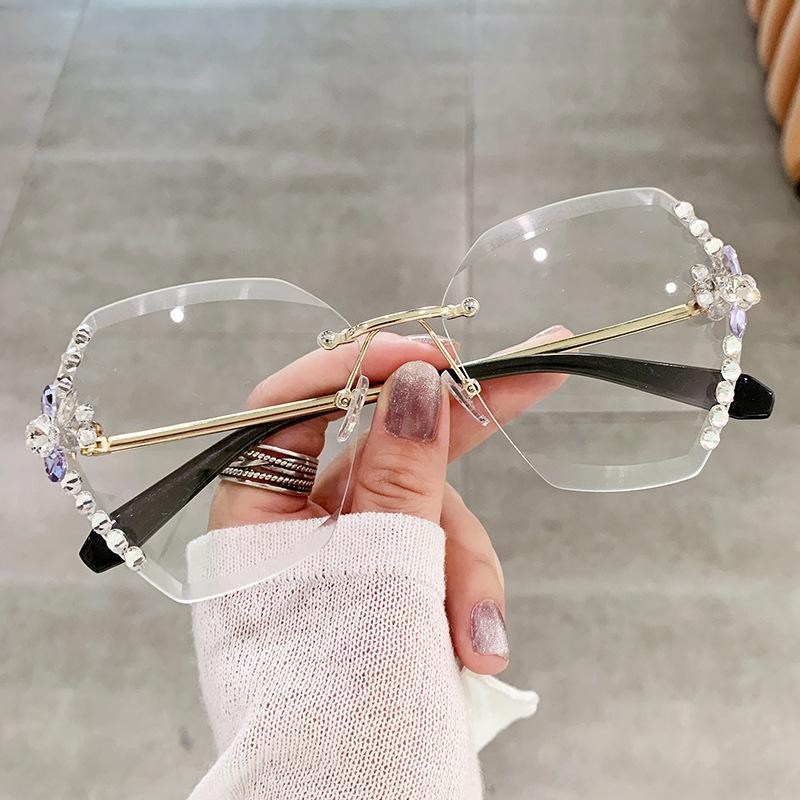 Солнцезащитные очки Diamond Inspired, женские модные солнцезащитные очки Sense Ins, персонализированные очки для уличной фотографии