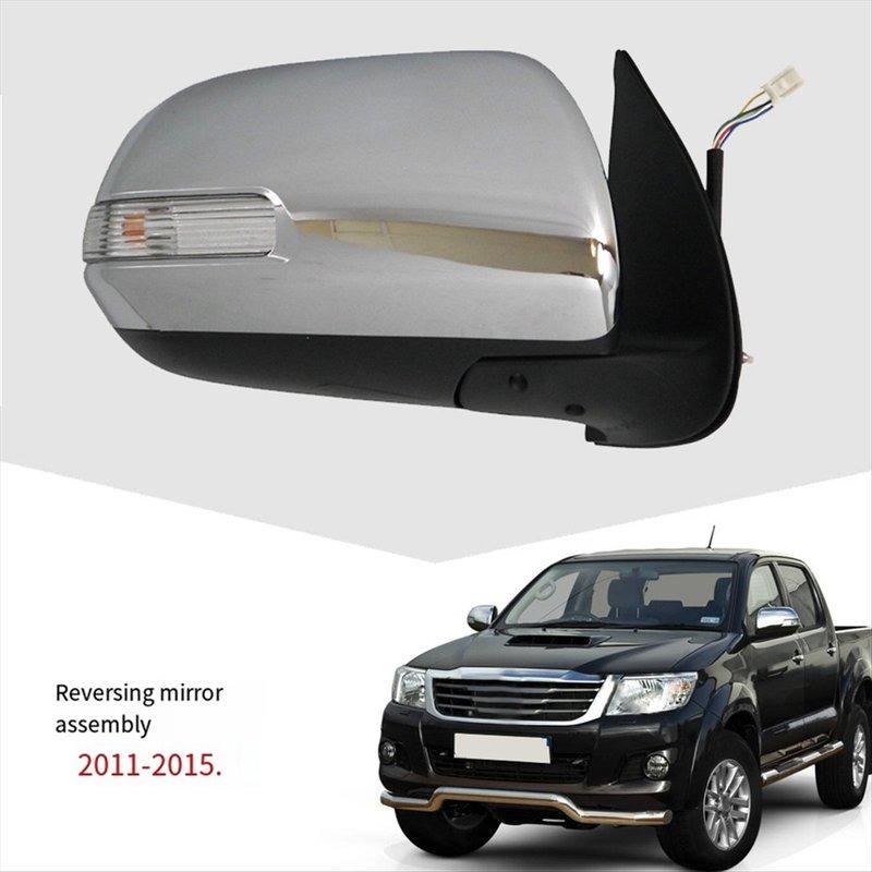 GOODDTC2 87940-0K810 Car Rearview Mirror Assy for Toyota Hilux VIGO 2011-2015 879400K810 Side Mirror LHD Left