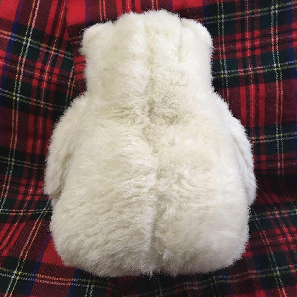 [USED] White Teddy Bear - Polar Bear Plush Toy by MON SEUIL