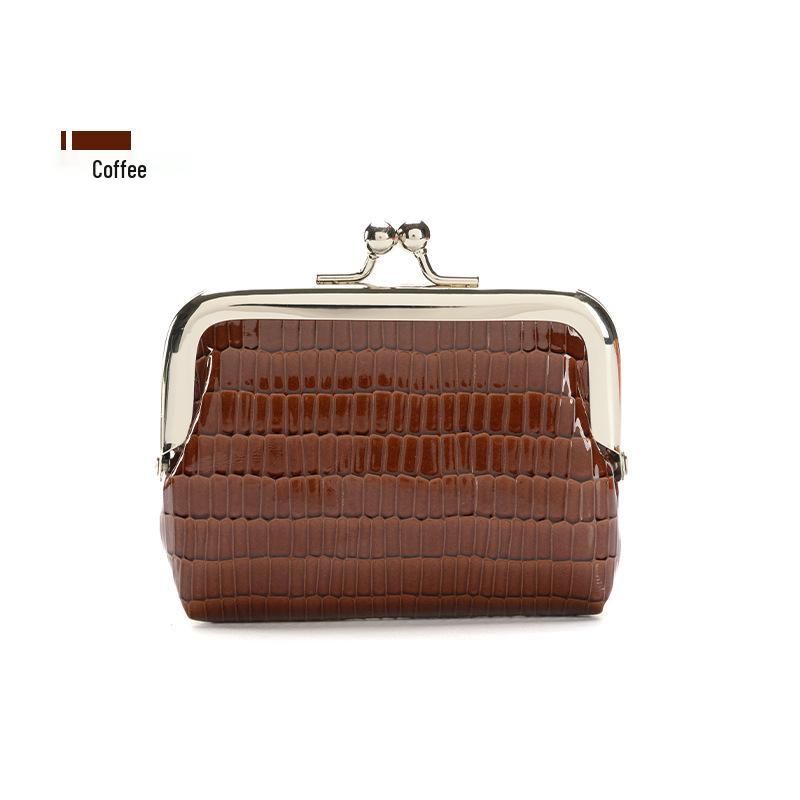 2024 Crocodile Pattern Mini Lipstick Wallet & Coin Purse for Women
