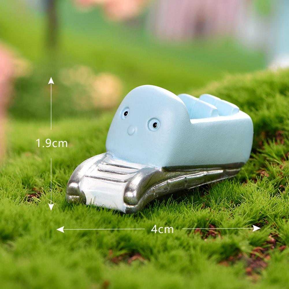 Colorful Resin Playground Ornaments Ferris Wheel Slide Trojan Shape Micro-landscape Gardening Diy Cake Decoration Accessories