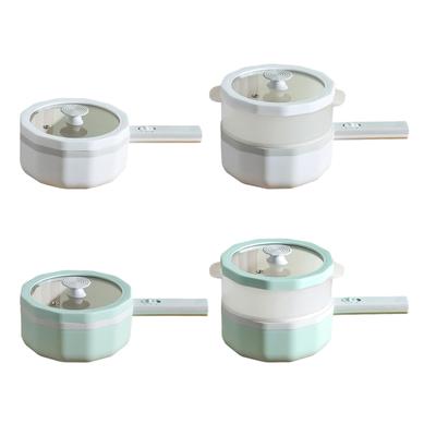 Электрическая сковорода-жаровня, многофункциональная, переносная, антипригарная, вок, сковорода для приготовления рамена, электрическая сковорода для яиц, каш, супов, пасты, жареной