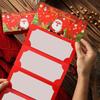 Festival Santa Design 10 Compartment Cash Envelopes Holiday Gift Box Durable Paper Christmas Party Essential