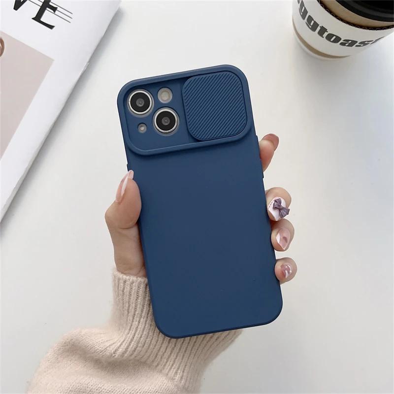 Для iPhone 11 12 Mini Case 11 Pro Max Push Защита камеры Матовый прозрачный противоударный чехол для iPhone XR X XS Max 8 7 Plus Чехол