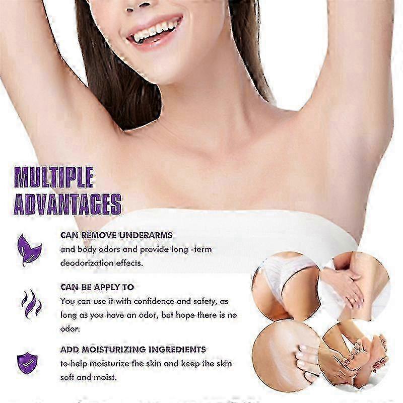3pcs 50g Natural Deodorant Stick, for Sensitive Skin Long - Lasting Odor Protection No Residue Quick - Drying