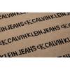Calvin Klein Жаккардовый свитер с круглым вырезом со сплошными буквами, мужской свитер цвета хаки J319617-PBF