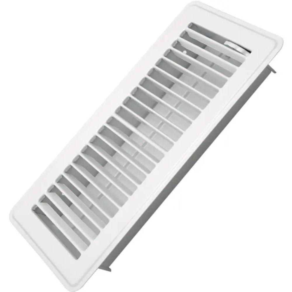 Carbon Steel Floor Register High Efficiency Air Vent Covers 2-Pack Floor Vent Covers  Home Floor