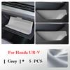 For Honda UR-V URV -2025 Door Side Storage Box leather Front Rear Door Handle Organizer Tidying Car Door Slot Accessories