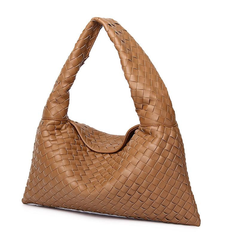 Сумка-круассан из натуральной кожи ручной работы, сумка-тоут из коровьей кожи, женская сумка, сумка для поездок на работу через плечо, сумка через подмышку