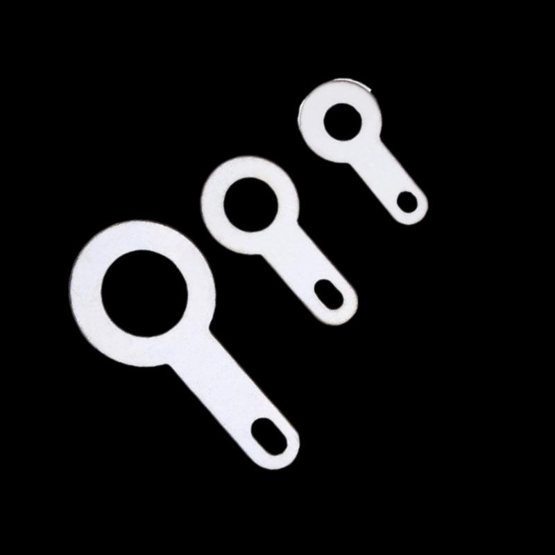 100 шт. посеребренная медная одинарная головка для пайки клемма круглая сварная шайба сварочный лист паяльный наконечник