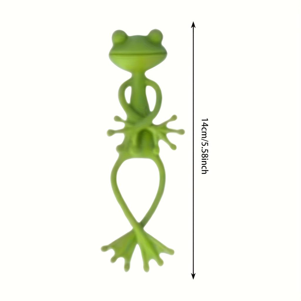 Green Frog Plant Stand Ties Reusable Decorative Flower Vegetable Adjustable Support Stem Clip Gardening Supplie Dropshipping New
