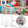 Акриловый honpo tomica хранение tomica чехол мини автомобиль коллекция чехол парковка парковка дисплей Оценка (Набор из 8 квадратов x 2 шт.)