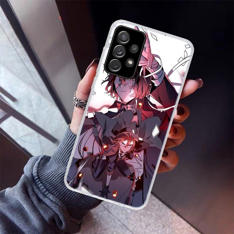 Anime Bungou Stray Dogs Phone Case For Samsung Galaxy A17 A57 A37 A16 A26 A36 A56 A15 A25 A35 A55 A14 A13 A54 A53 A34 A24 A33 A2