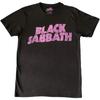 Футболка Black Sabbath 'Wavy Logo Vintage' (маленький)