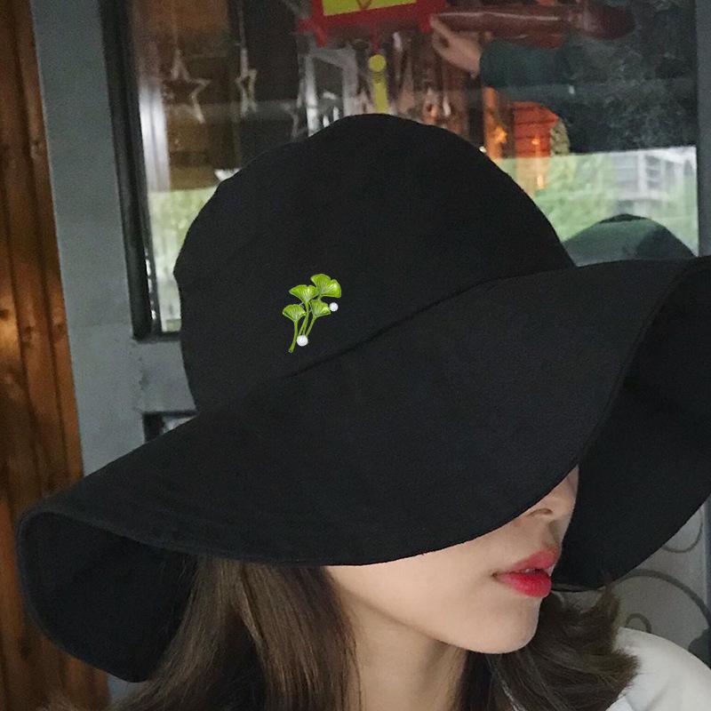 Универсальная брошь-булавка в виде зеленого листа с жемчужиной - Безопасная булавка для свитеров, пальто и аксессуаров для корсажа