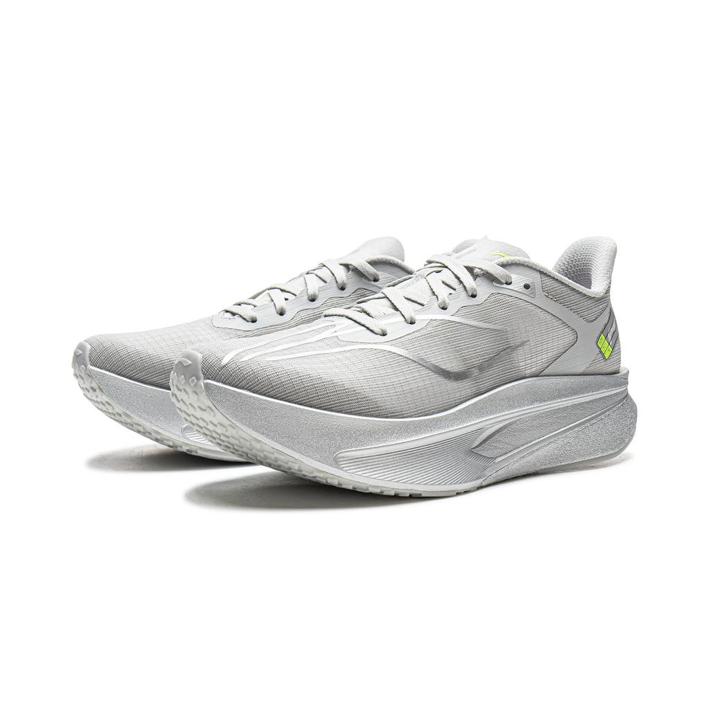 Li Ning Feidian 6 Challenger Низкие Беговые Кроссовки с Карбоновой Пластиной Женские Спокойный Серый ARMW004-5