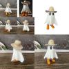 Unique Cowboy Ghost Statue Decorative Resin Figurine Perfect For Halloween Home Decor
