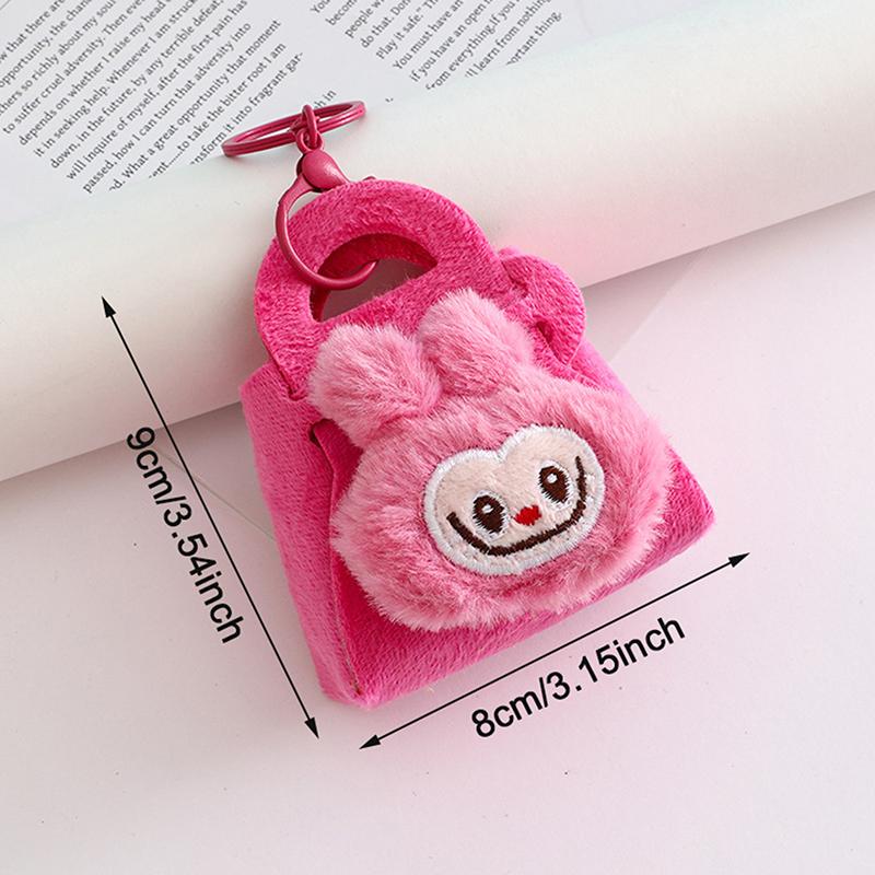 Kawaii Мини брелок Милый Маленький Квадратный Брелок для Сумки Брелок Конфетного Цвета Подвеска Креативный Рюкзак Вешалка